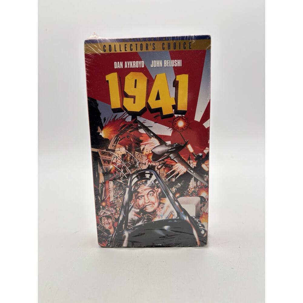 1941 VHS 1979, 1998 Widescreen Dan Aykroyd John Belushi VG Condition. Works.